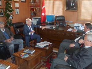 Başkan Okumuşa ziyaret