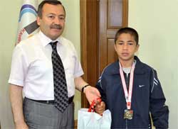 Güreşçilerimizden Ziyaret
