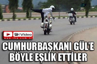 Gülün Nijarya ziyaretinde eskort şov