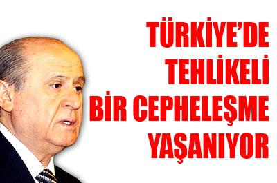 Bahçeli: Türkiyede cepheleşme yaşanıyor