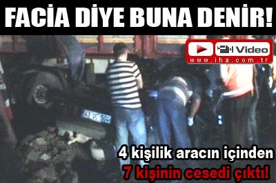 Bursada facia: 7 ölü