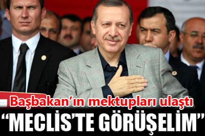 Başbakanın mektupları ulaştı