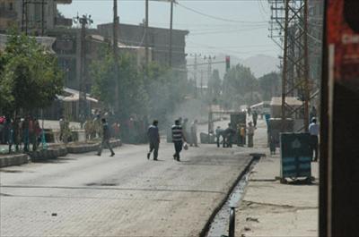 Yüksekovada protestolar devam ediyor