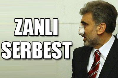 Bakan Yıldızı yumruklayan serbest kaldı