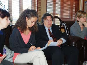  Macar Eğitimciler Milli Eğitim Müdürü Alkan’ı ziyaret etti