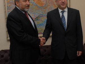 İsrail Dışişleri Bakanı Liberman Baküde