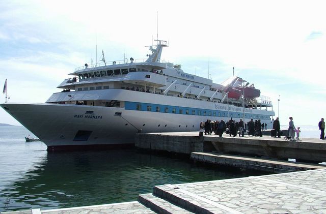 Gazzede bir sokağa Mavi Marmara adı verildi