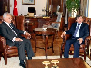 Bakan Davutoğlu, Irak Cumhurbaşkanı Yardımcısı Haşimi İle Bir Araya Geldi