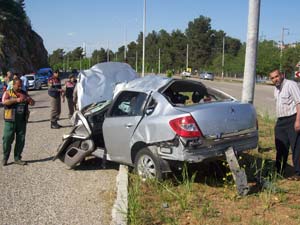 Trafik Kazası: 1 yaralı