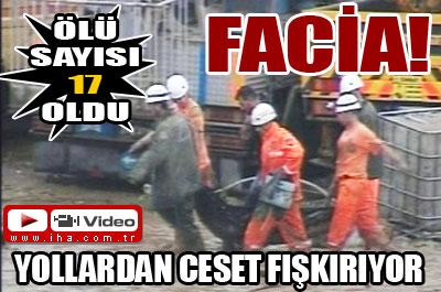 İstanbulda sel 17 can aldı