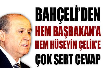 Bahçeliden Başbabakana sert cevap