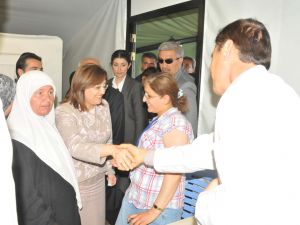 Aile Ve Sosyal Politikalar Bakanı Fatma Şahin, Konteynır Kentte