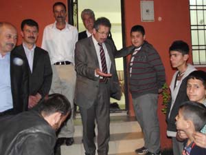 Poyraz Pirireis’te Muhtarlarla bir araya geldi