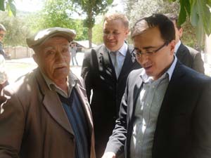 Kaymakam Çiftçi, köy gezilerini sürdürüyor