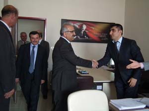 İL Milli Eğitim Müdürü Alkan, Afşin Milli Eğitim Müdürlüğü’nü Ziyaret Etti