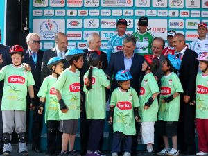 Cumhurbaşkanlığı Bisiklet Turunun Lideri Konya Torku Şekersporlu İvalio Gabrovski