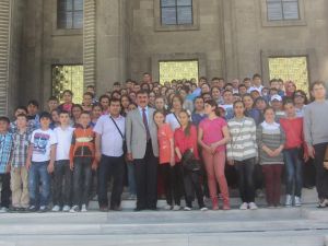 Öğrencilerden Mustafa Hamarat’a Ziyaret