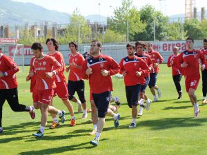 Samsunspor Taktik Çalıştı
