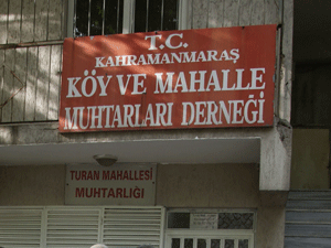 Güvenç, muhtarlarla bir araya geldi