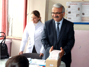 Kahramanmaraş’ta, Öğrenciler Süte Kavuştu