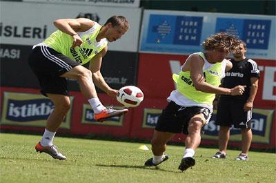 Beşiktaş, basına kapalı çalıştı