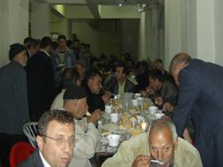 Yusuflar mahallesinde pilav günü