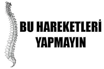 Omurgayı zorlayan 5 hareket