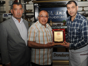 Kahramanlar Off-Road Kulübünden plaket