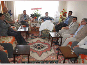 Başkan Okumuş’a ziyaretçi akını