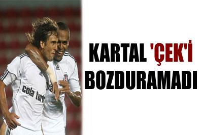Beşiktaş Çeki bozduramadı