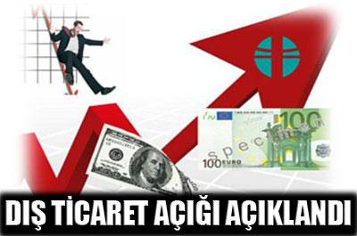 Dış ticaret açığı 5.6 milyar dolar