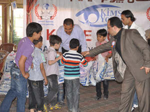 Kimse Yok Mu Gazzeli yetimleri sevindirdi