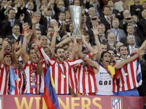 Uefa Avrupa Liginde Şampiyon Atletico Madrid