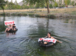 Gençlerden İlginç Referandum Kampanyası