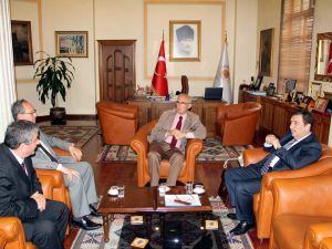 İller Bankası Genel Müdür Yardımcısı Dizdar, Başkan Yılmaz’ı Ziyaret Etti