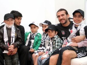 Organ Nakli Olan Çocuklardan Beşiktaş’a Ziyaret