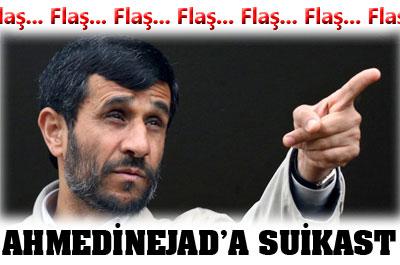 Ahmedinejadın konvoyuna bombalı saldırı