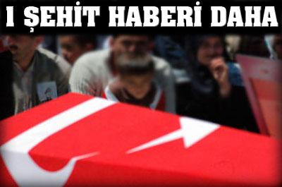 Diyarbakırda 1 asker şehit oldu