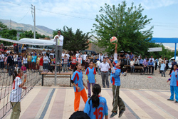 Batı Köyleri İlköğretim Okulları arası voleybol turnuvası sona erdi.