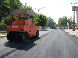 Recep Tayyip Erdoğan Bulvarı Asfaltlandı