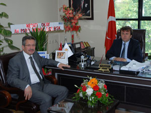 Başkan Poyraz’dan Erkoç’a Hayırlı Olsun Ziyareti