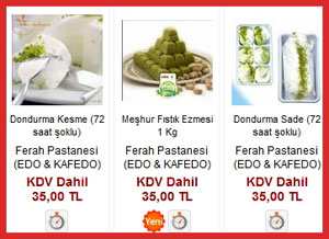 Marastan com’da dondurma satışları başladı