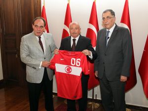 Tff Başkanı Demörören, Ankara Valisi Yükseli Ziyare Etti