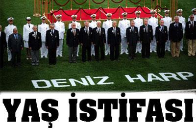 Deniz Kuvvetlerinde YAŞ istifası