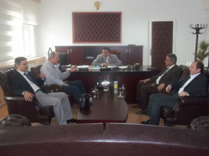 Kuzey İlçeleri Platformundan Ahmet Yenere tebrik ziyareti