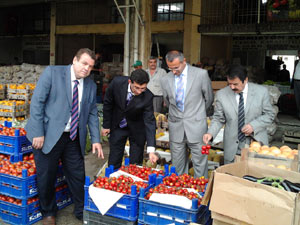 Ziraat Fakültesinden Hal Müdürlüğüne Ziyaret