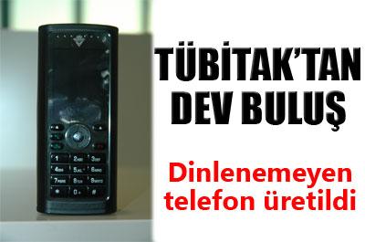 TÜBİTAK, dinlenemeyen cep telefonu üretti