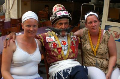 Bıyık şampiyonuna turist ilgisi