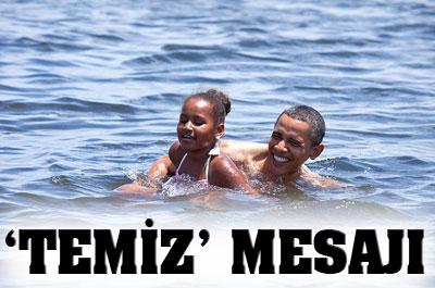 Obamadan temiz mesajı