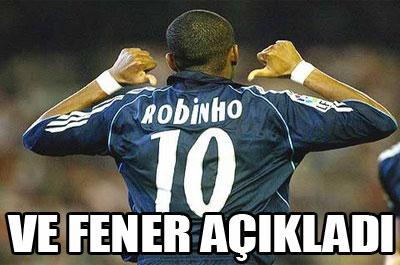 Fenerden Robinho açıklaması